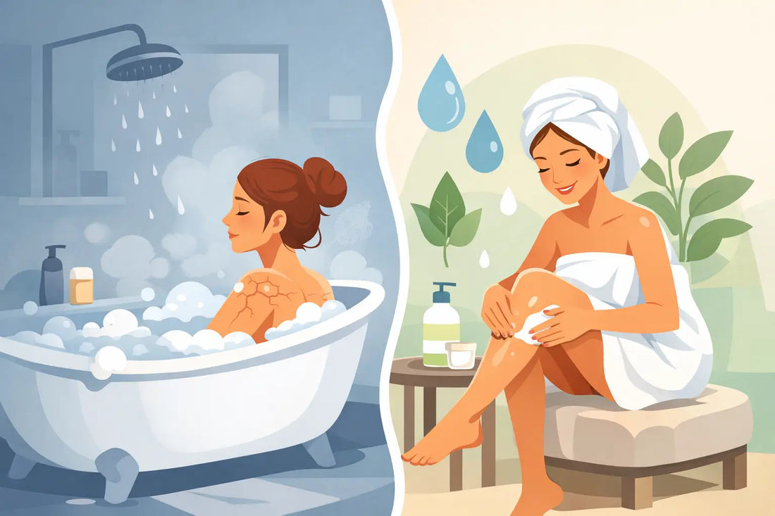 Does Bathing Worsen Dry Skin? The Better Method